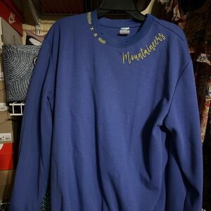 West Virginia Mountaineers Crew Neck WOMENS SzL